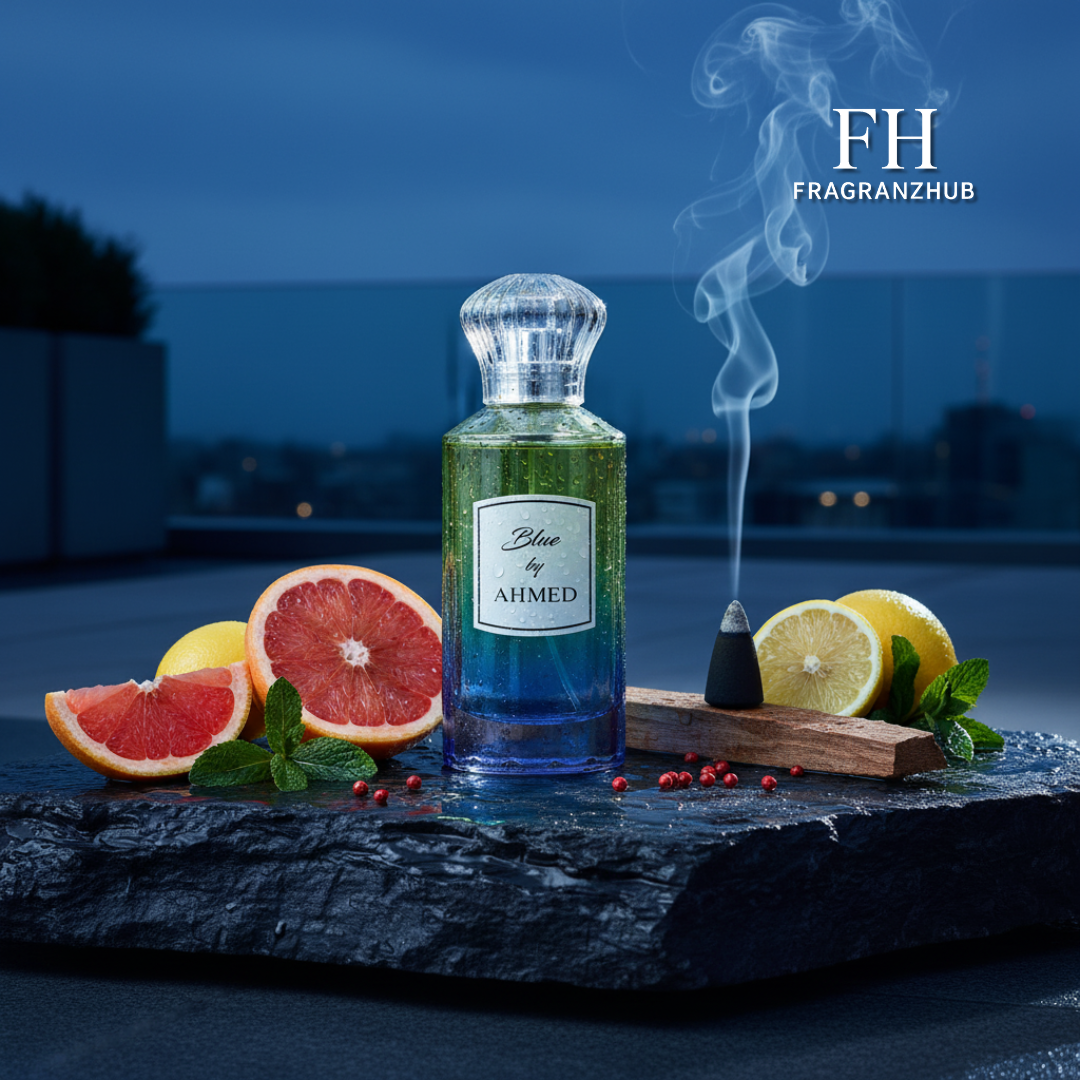 Ahmed Al Maghribi Blue By Ahmed