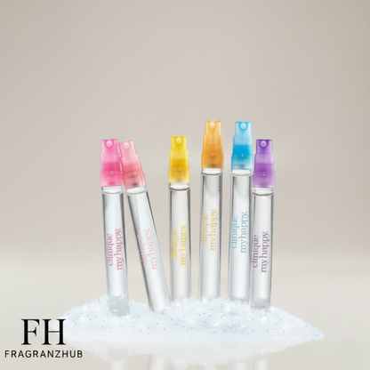 Clinique Happy 6 Pcs Perfume Discovery Vial Spray Set