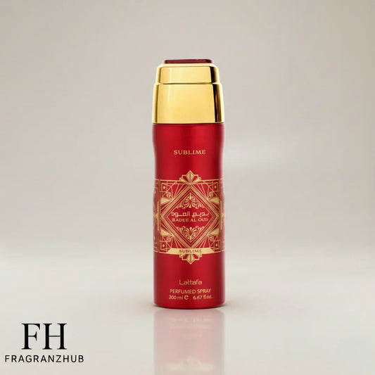 Lattafa Body Spray Badee Al Oud Sublime - FragranzHub