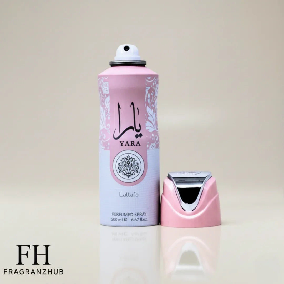 Lattafa Body Spray Yara - FragranzHub