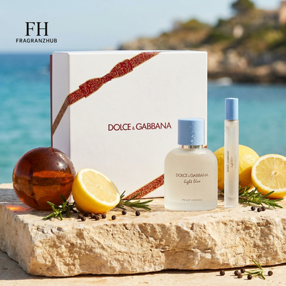 Dolce & Gabbana Light Blue 2PC SET(50ml edt sp,10ml edt sp)